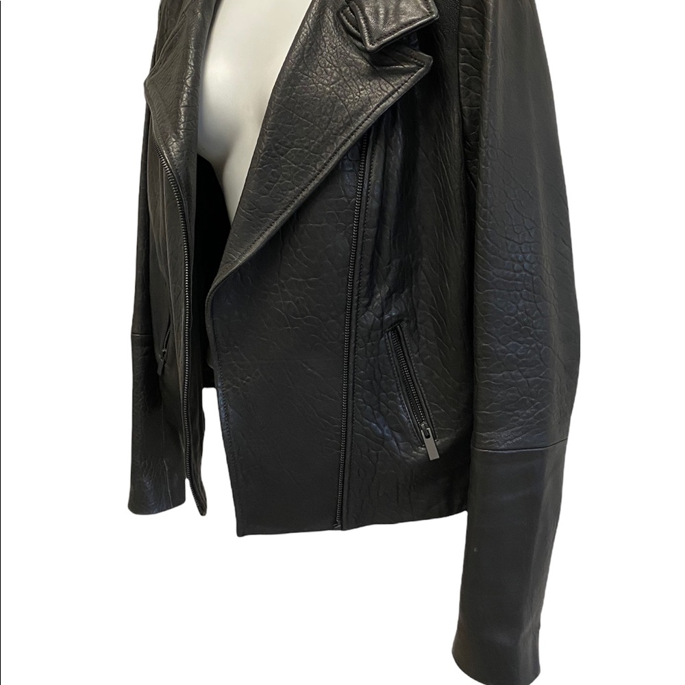 Halogen Leather Jacket - Picture 4 of 9